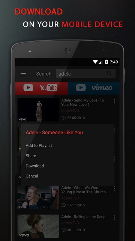 VidTube YouTube Downloader (APK) - Review & Download